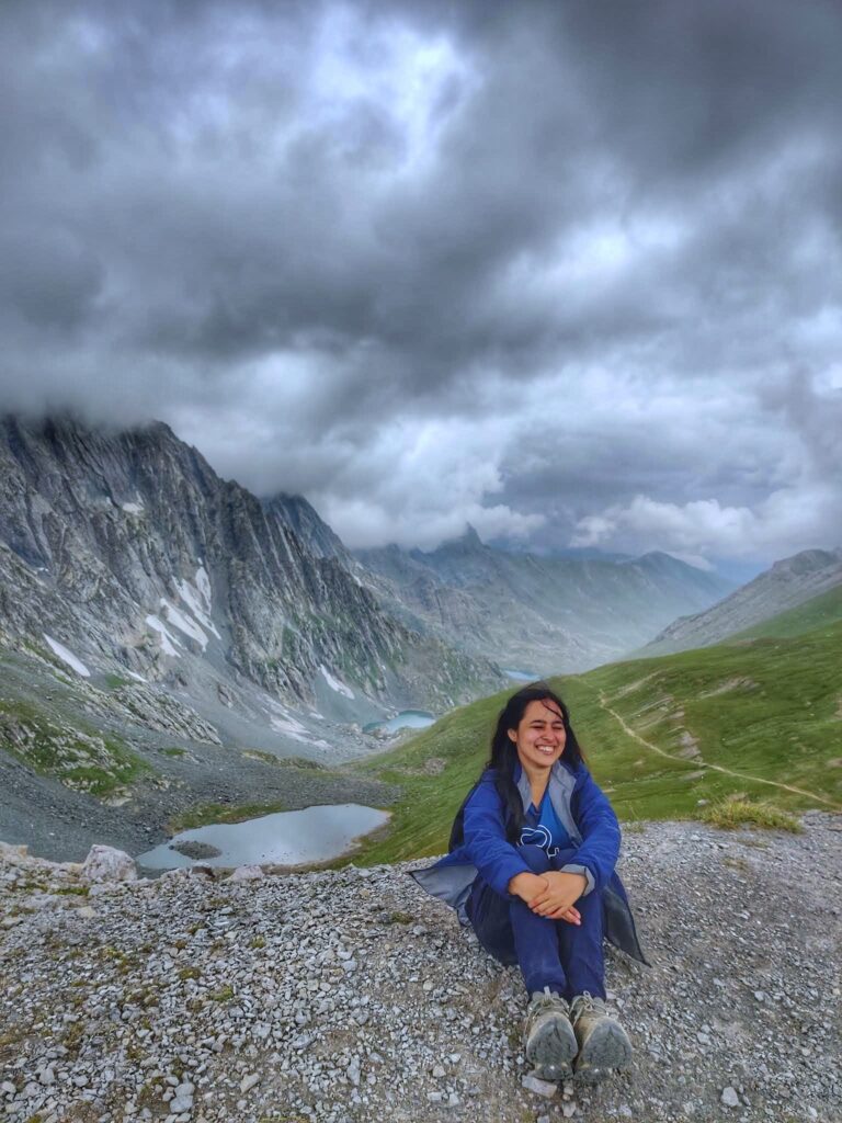 Me on Gadsar pass on KGL trek