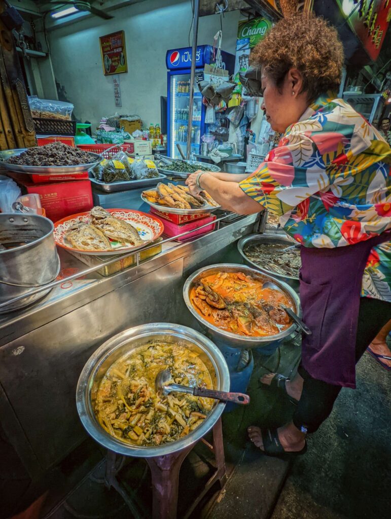 Food in Bangkok, Thailand.