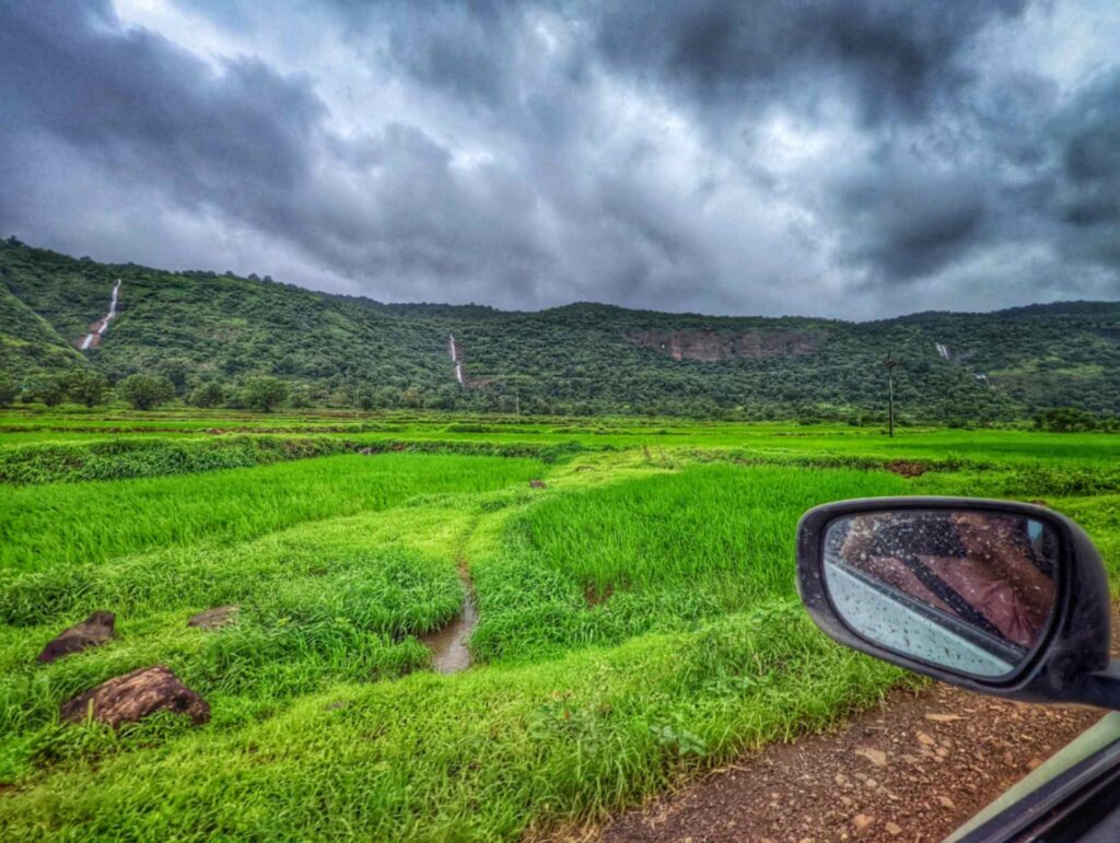 Scenic view of Khandi, Maval – A picturesque destination with lush greenery, waterfalls, and serene landscapes.