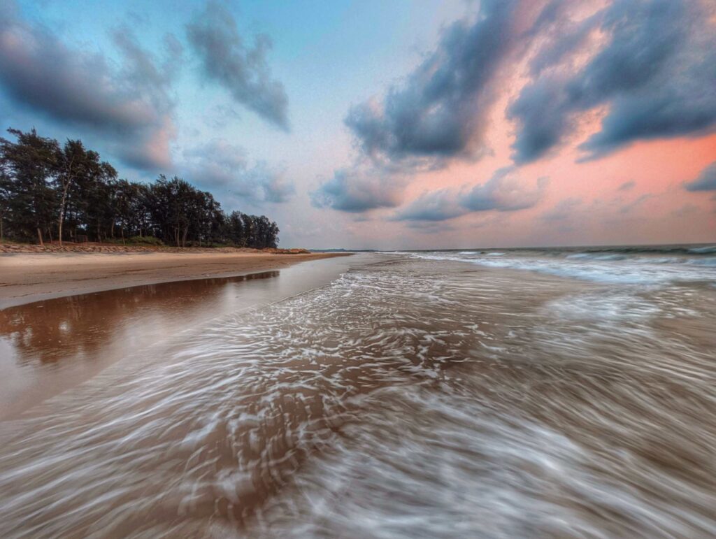 Sunset view of Talashil beach, Malvan, Sindhudurg
